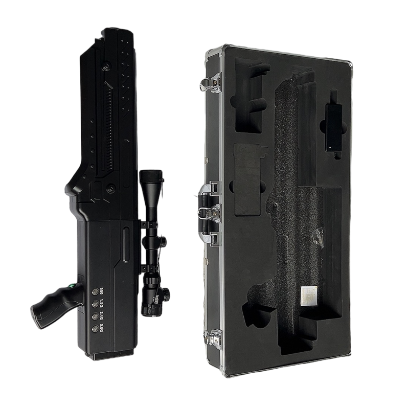  隆广镇手持便携式枪型低空防御反制四通道A型