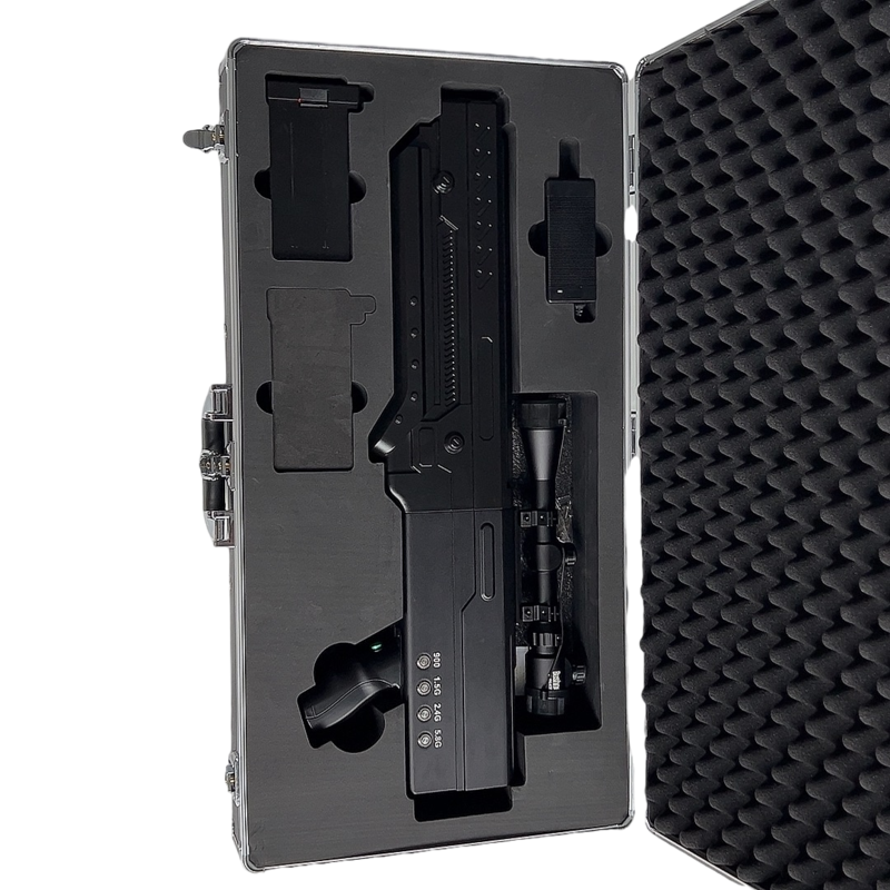  隆广镇手持便携式枪型低空防御反制四通道B型