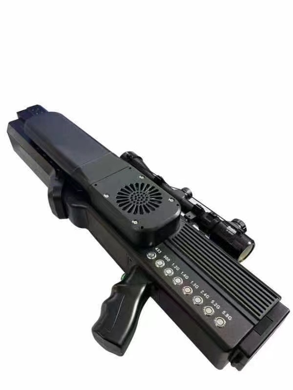  隆广镇手持便携式枪型低空防御反制八通道